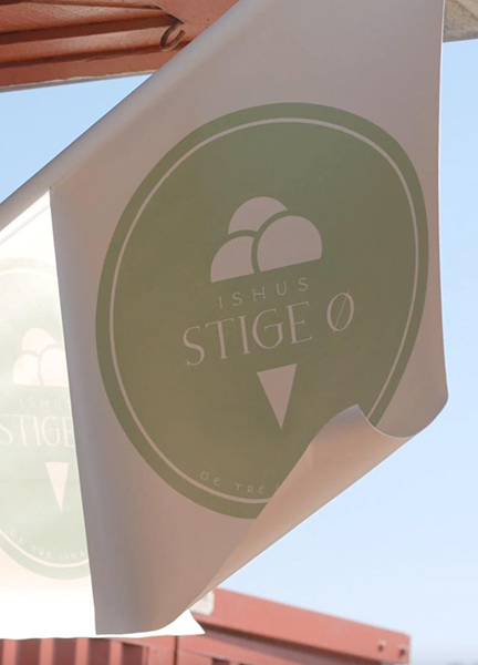 Nyd din is i grønne omgivelse på Stige Ø tæt på Odense C